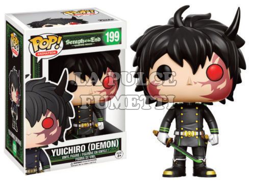 SERAPH OF THE END : YUICHIRO DEMON - VINYL FIGURE #   199 - POP FUNKO 
